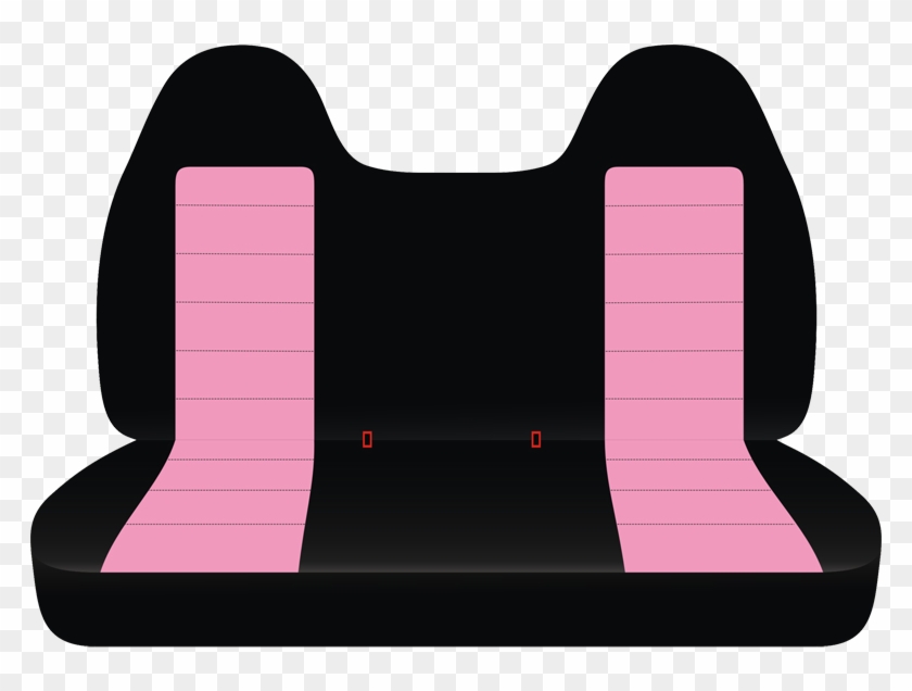 Co 26-71 Black & Light Pink Cotton, Ford F 150 Bench - Ford Ranger #1098509