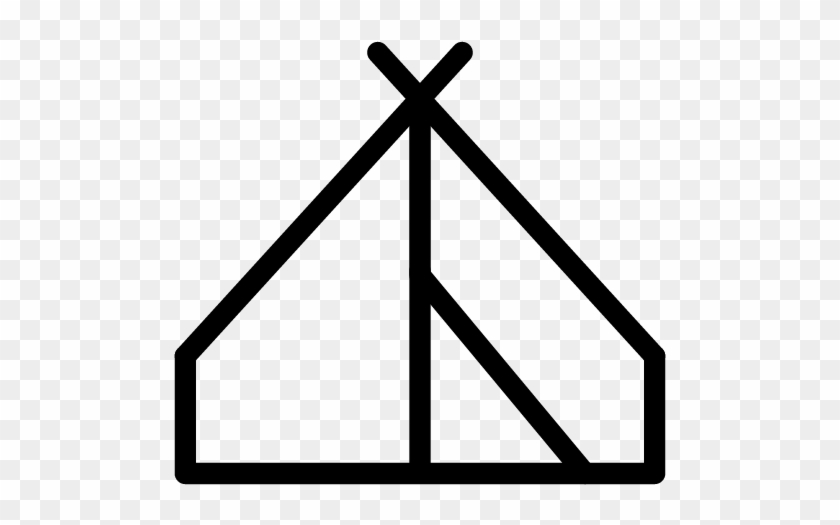 Tent Icon - Coachella Car Camping Size #1098533