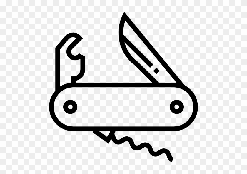 Swiss Army Knife Free Icon - Swiss Army Knife #1098536