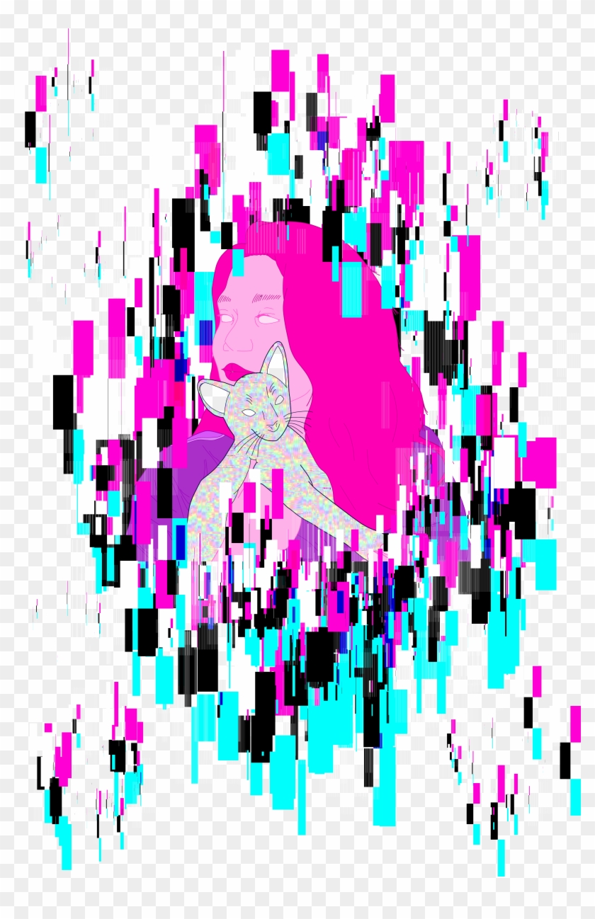 Vapor Wave Glitch Girl V - Vapor Wave Glitch Girl V #1098655