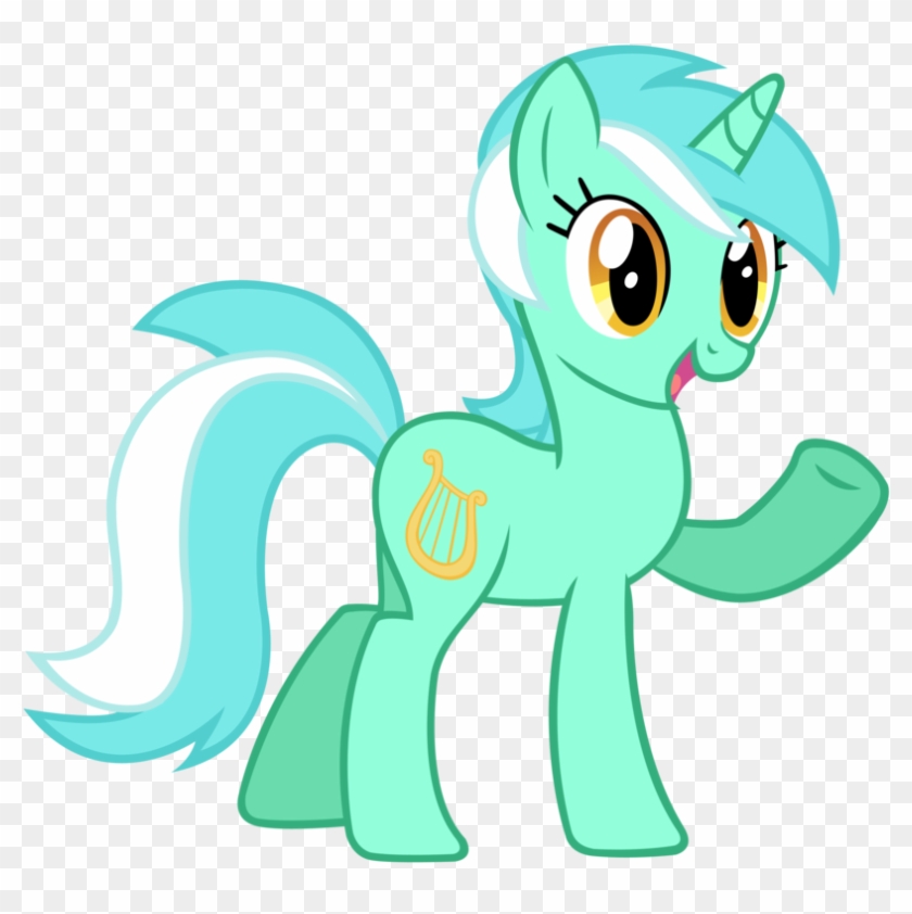 Lyra Says Hi - Lyra Mlp Vector #1098614