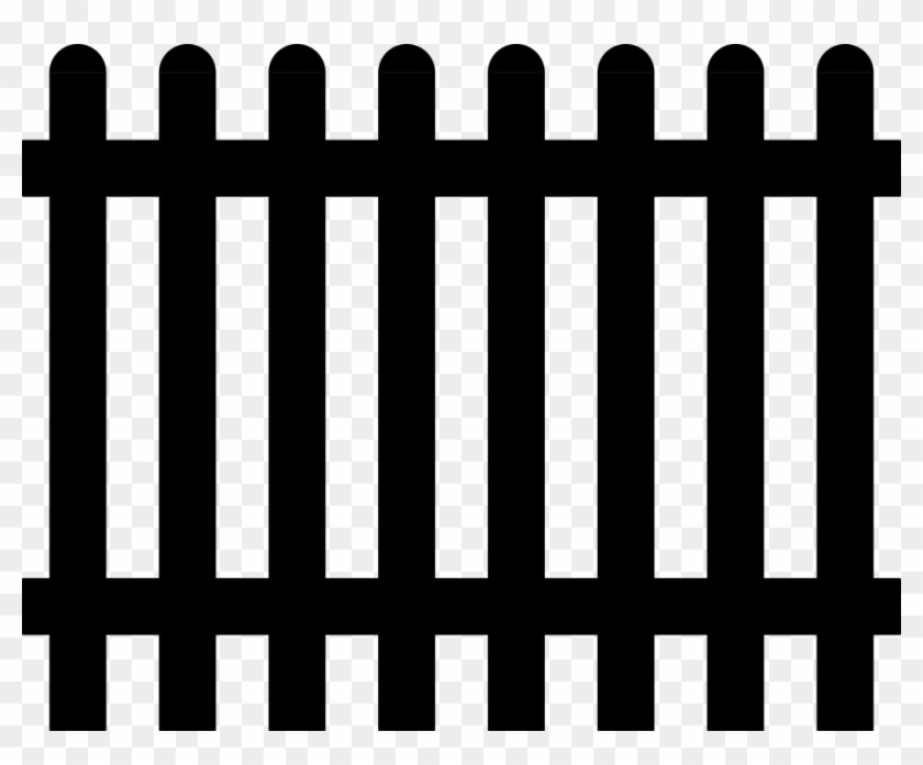 Black Fence Cliparts - صورة سور حديقة #1098670