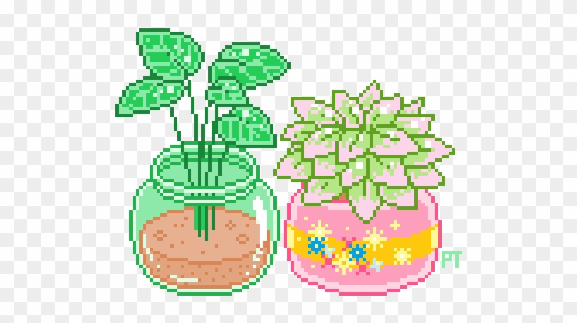 Isometric Art - Pixel Plants Png #1098755