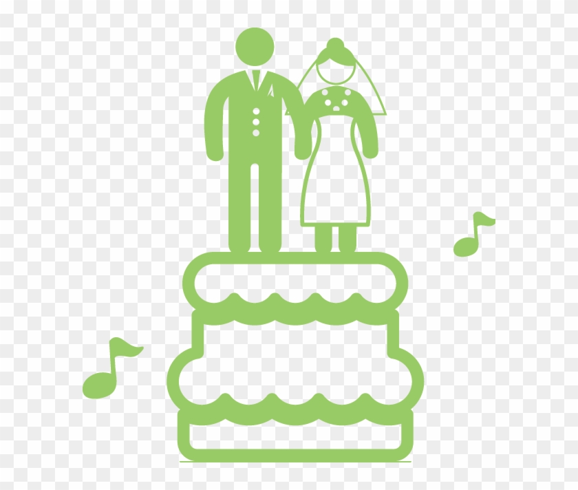 Club Clipart Wedding Dj - Married Couple Icons Png #1098808