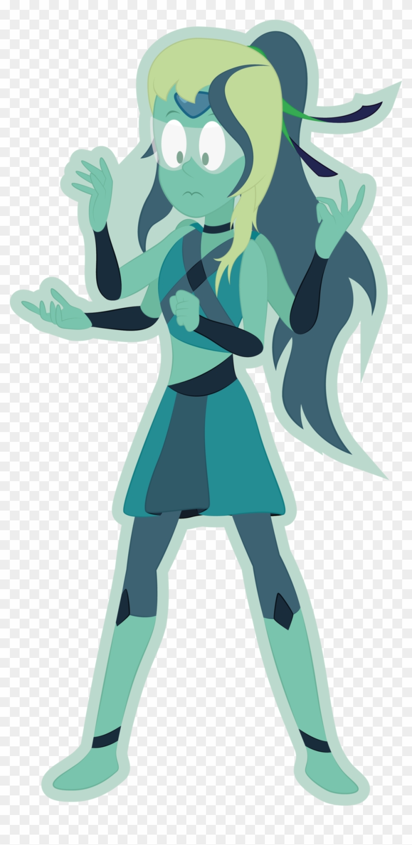 Steven Universe Oc Peridot Lapis Lazuli Fusion Lapidot - Steven Universe #1098956