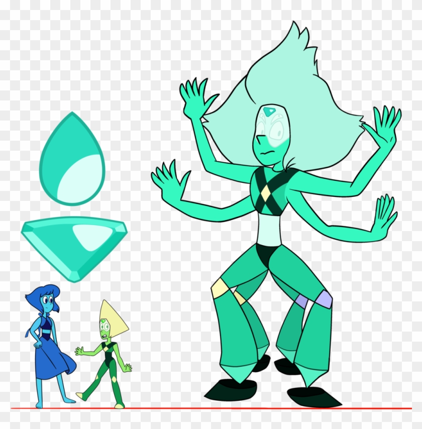 Mlp Bit Gem Generator - Steven Universe Peridot And Lapis Fusion - Transparent PNG Clipart Download