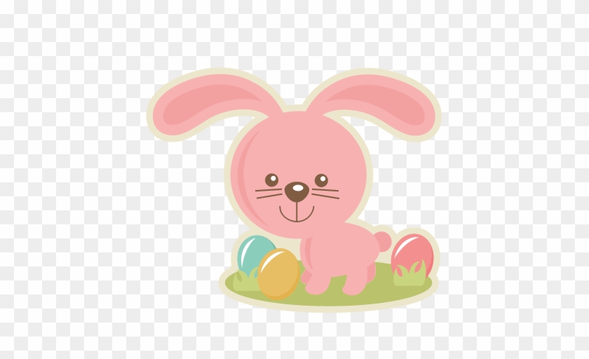 Easter Bunny In Nest Svg Cutting Files Easter Egg Svg - Easter Bunny Without Background #1099058