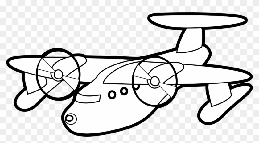 Flying Clipart Kapal Terbang - Avion Helice Dibujo #1099062