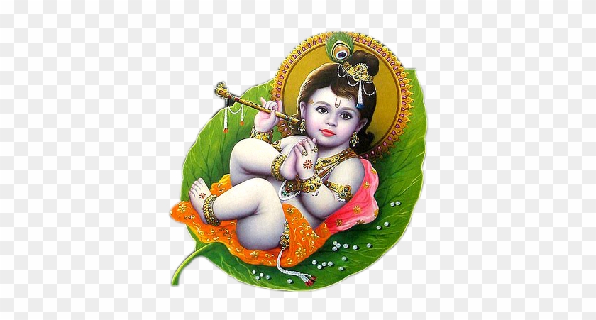 Lord Krishna Png Image With Calf - Shri Krishna Janmashtami 2017 #1099086