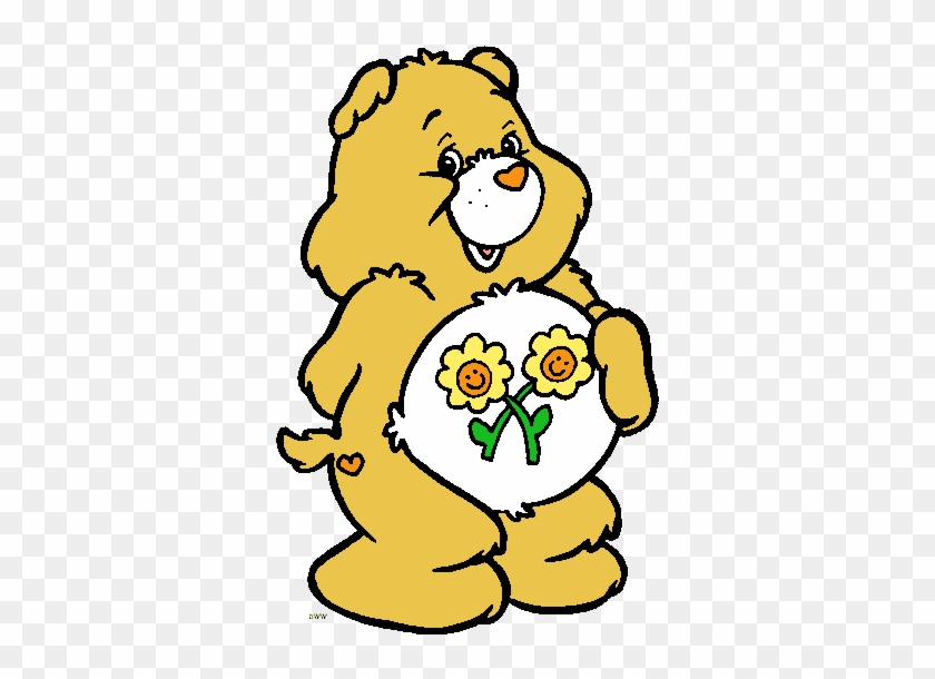 Friend Bear - Easy Care Bears Coloring Pages #1099107