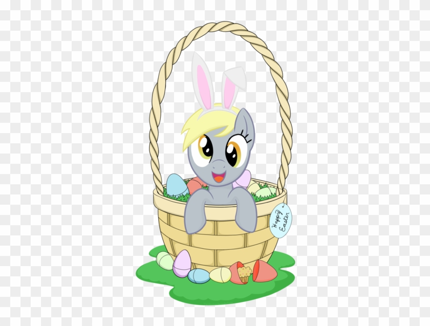 Techrainbow, Basket, Bunny Ears, Cute, Derpabetes, - Easter #1099109