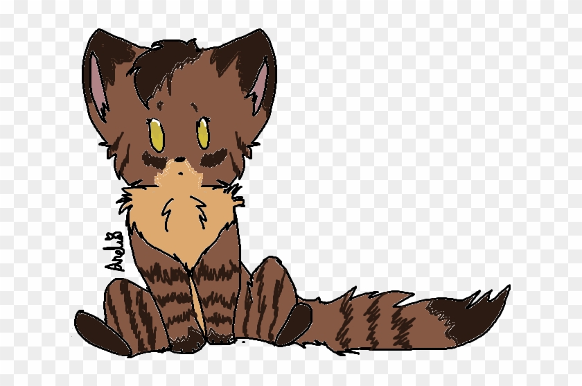 Fluffy Brown Tabby Cat By Bronytothebone - Tabby Cat #1099200