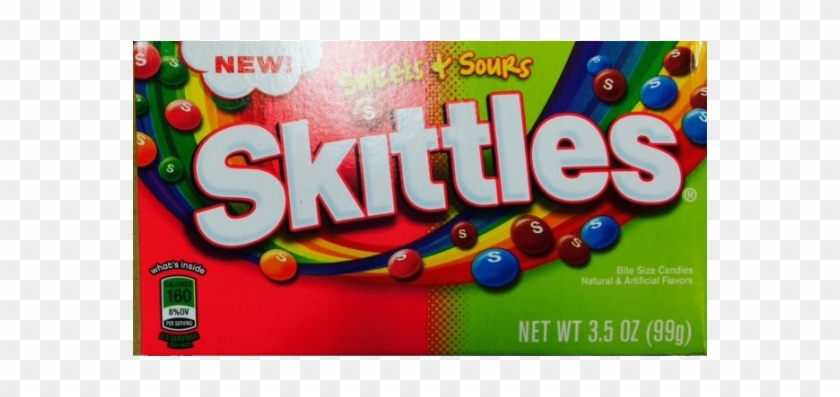 Skittles Sweet & Sours Box 99gram - Skittles Sweets & Sours (99g) #1099233