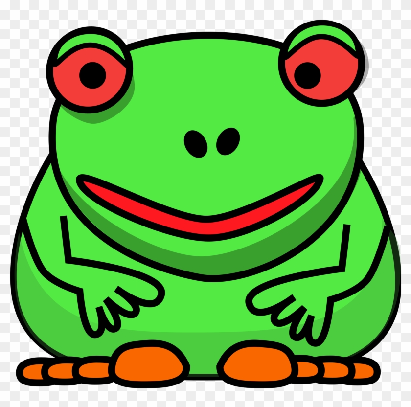 Frog - Sad Cartoon Frog #1099243