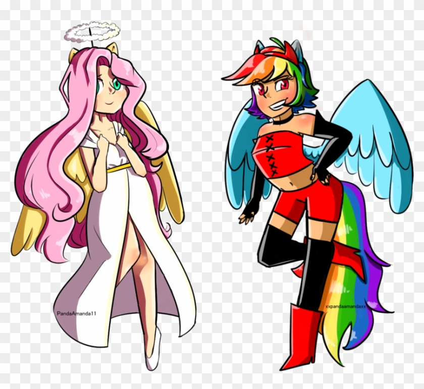 I Can Be Your Angel Or Your Devil By Pandaamanda11 - Cartoon #1099280