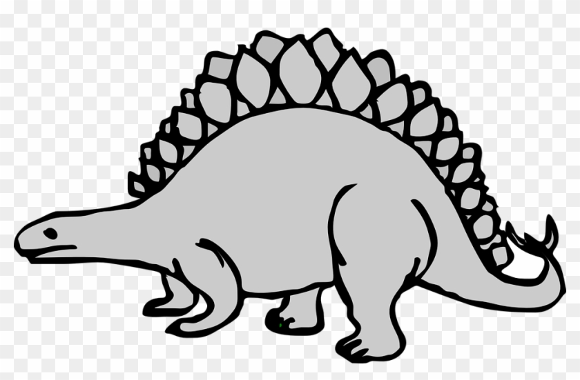 Stegosaurus Clipart Fossil - Dinosaur Clipart #1099311