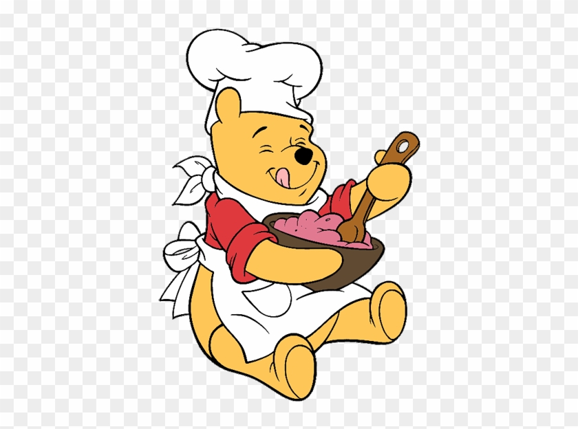 Winnie The Pooh Clipart Sleepy - Winnie The Pooh Baking #1099315
