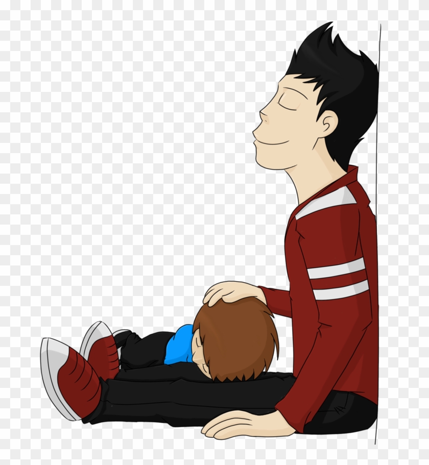 The Sleepy Two By Fearlessfox33 - Illustration #1099358