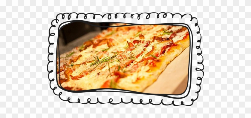 We Offer Five Signature Pizzas Or You Can Top Your - Tarte Flambée #1099363