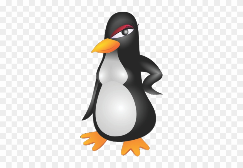Наклейка Пингвин 8 [***] - Black And White Penguin Beach Towel #1099464