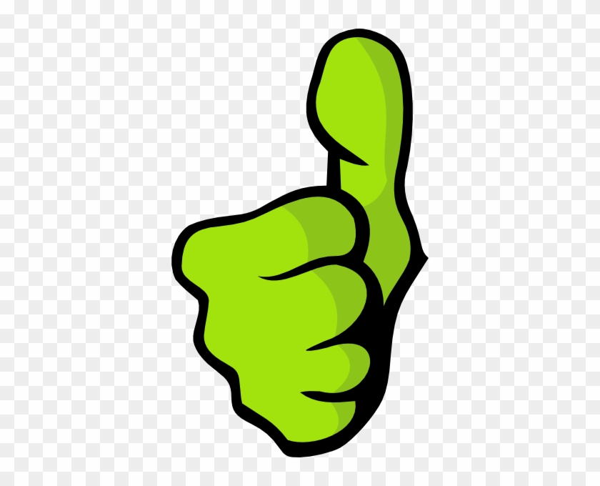 Thumbs Up Clip Art - Positiv Daumen #1099472