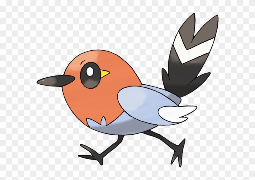 Fletchling Is A Fire/flying Type - Fledgeling Pokemon #1099511