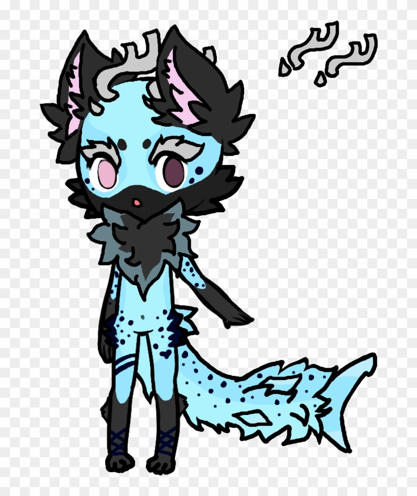 Furry Shark Thing Adopt Closed By Mountanddewme - Cartoon #1099533