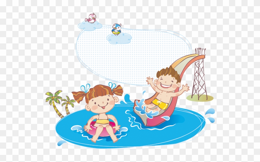 Cartoon Network Amazone Waterpark Water Park Water - Play Water Cartoon Png #1099555