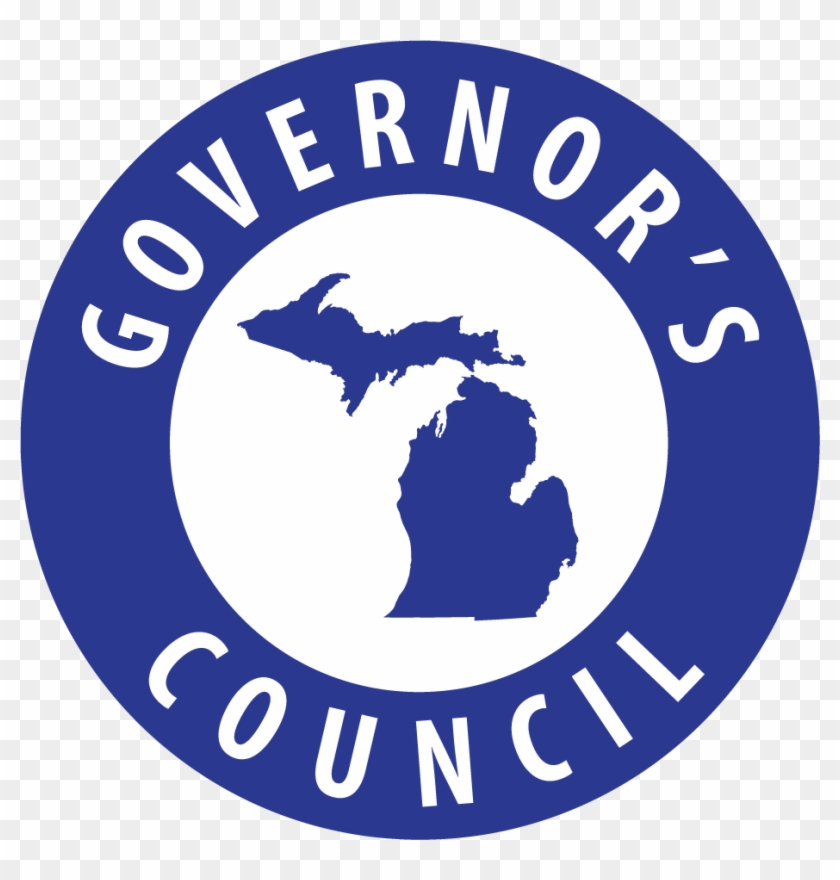 Governor's Council On Physical Fitness And Sports - State Of Michigan Vector #1099613
