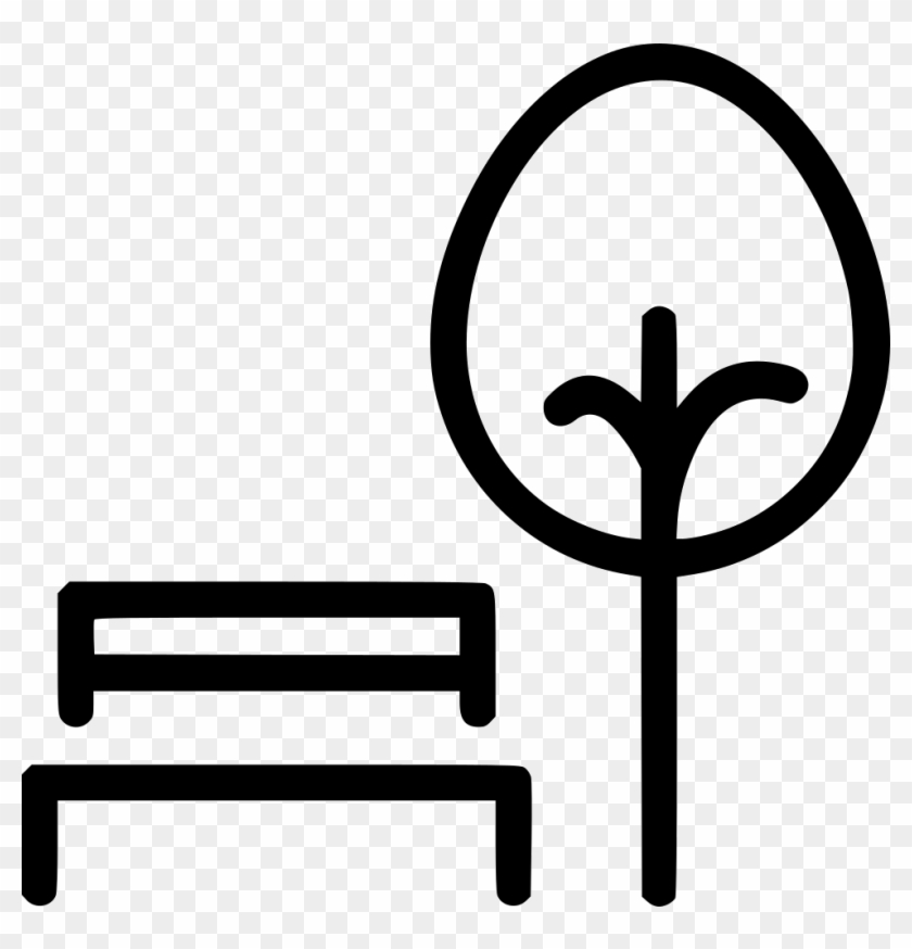 Png File - Park Tree Icon Svg #1099629