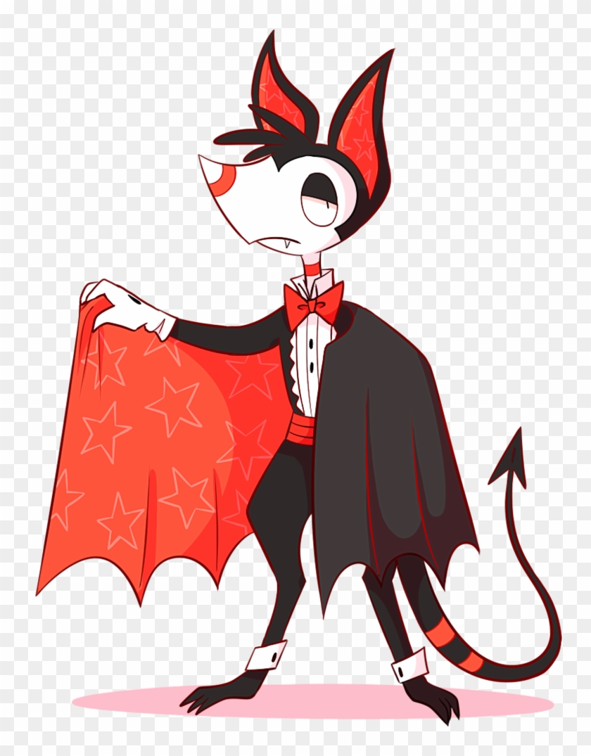 Suddenly Vampire Bat Cartoon Happy Character Flying - Vampire Bat Cartoon #1099653