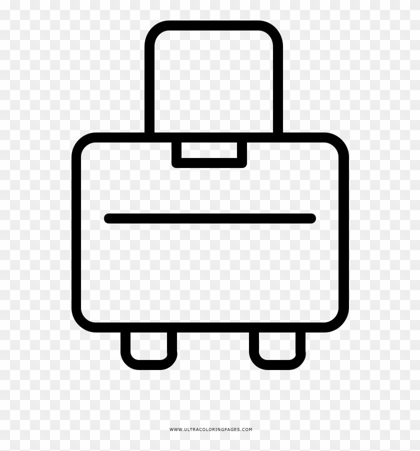 Suitcase Coloring Page - Suitcase #1099729