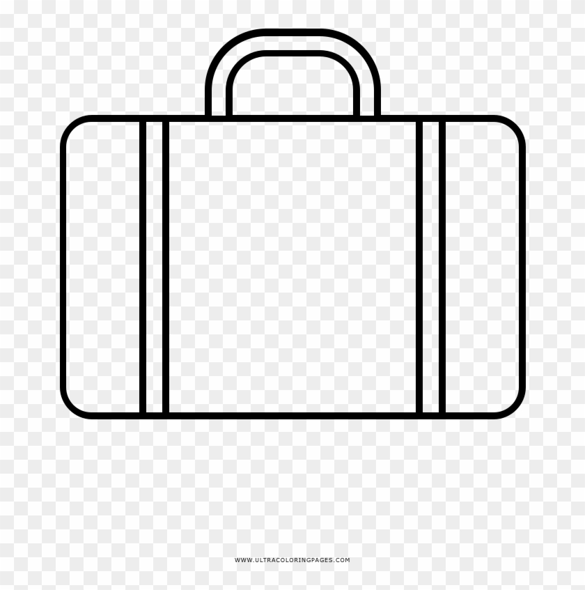 Briefcase Coloring Page - Aktentasche Malen #1099738