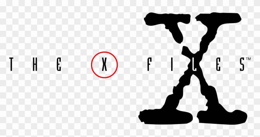 Titled, “conspiracies, Monsters And Mythology - X Files Logo #1099807