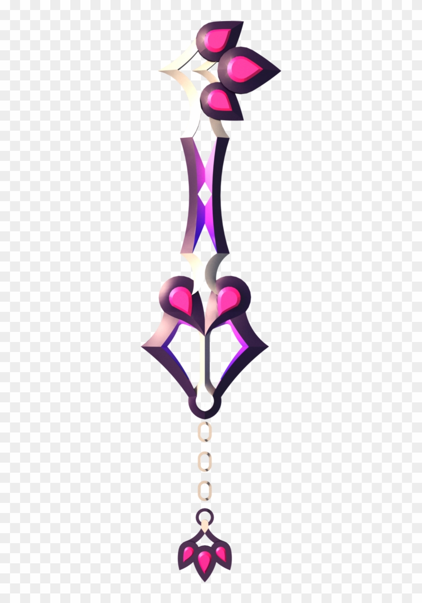 Crown Of Guilt Keyblade By Portadorx - Kingdom Hearts Keyblade Pink #1099810