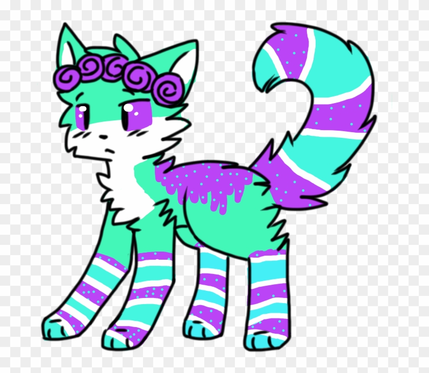 Ota Flower Crown Cat By Smellslikestardust - Cartoon #1099833