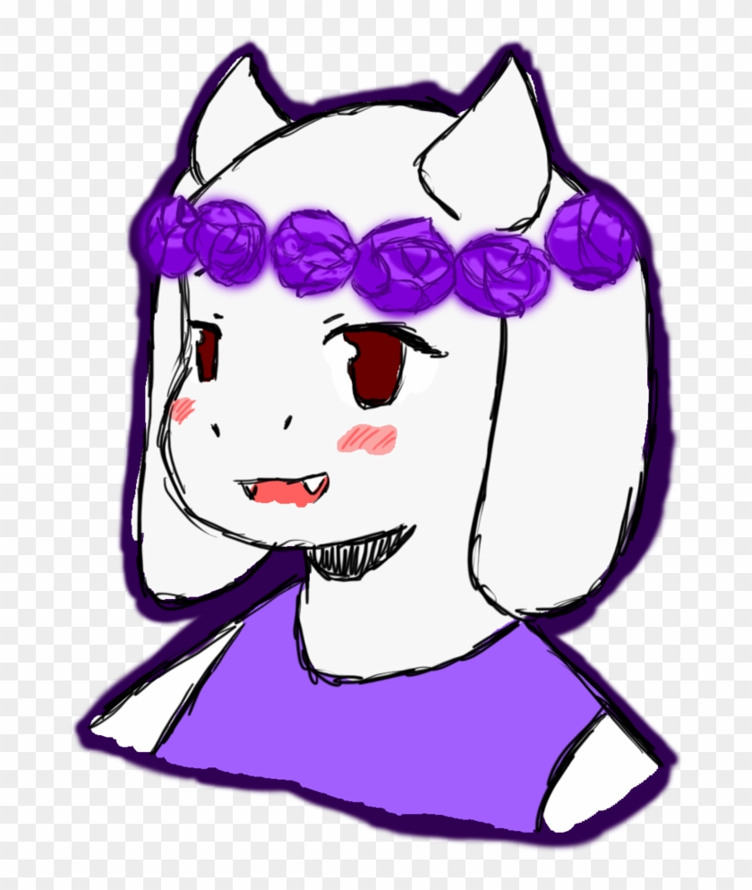 Temmie With Flower Crown #1099866