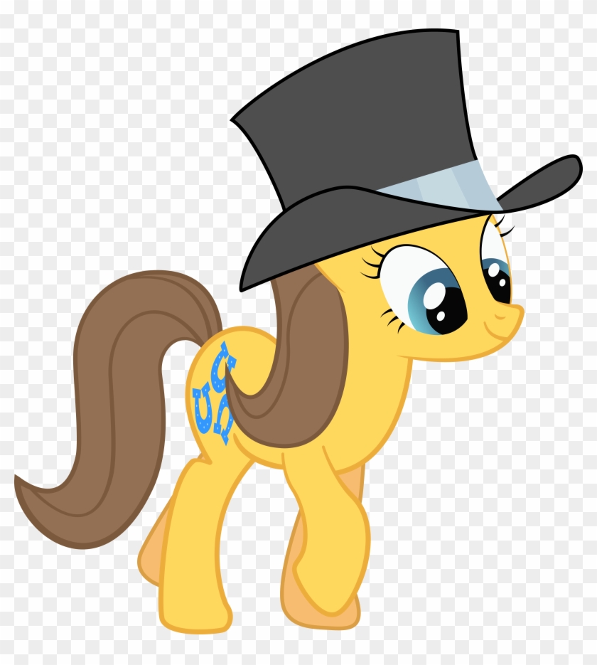 Toffee (updated) By Fuzzywuff - Mlp Cowboy Hat #1099946