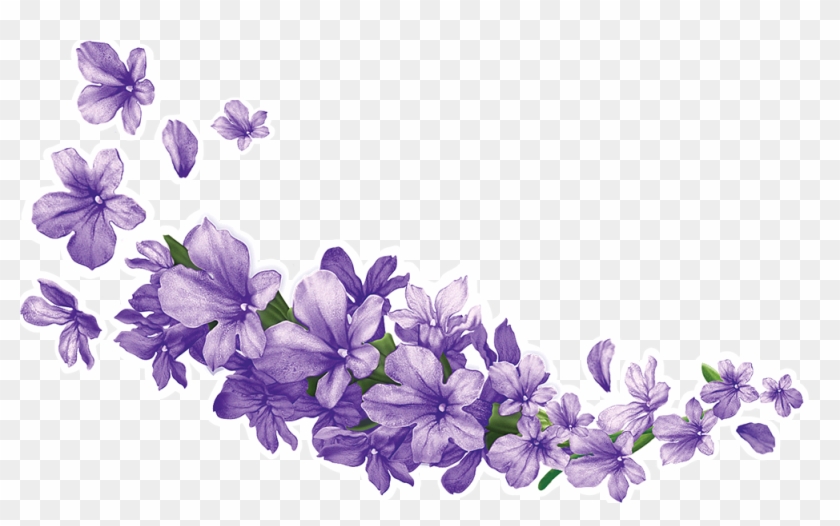 Transparent Flower Crowns - Lavender Flower Clip Art #1099971