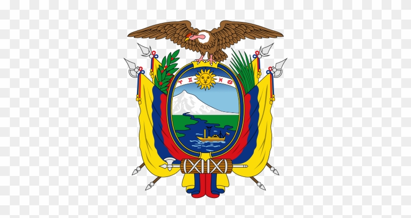 Ecuador Coat Of Arms - Ecuador Flag Coat Of Arms #1099979