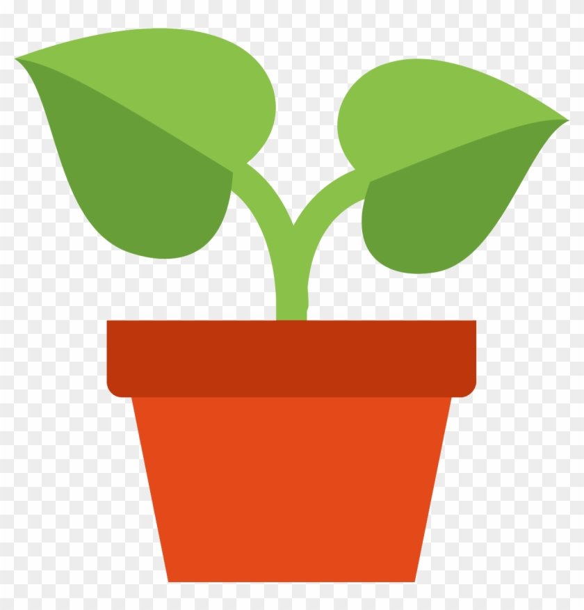Vase Icons - Potted Plant Icon #1100043