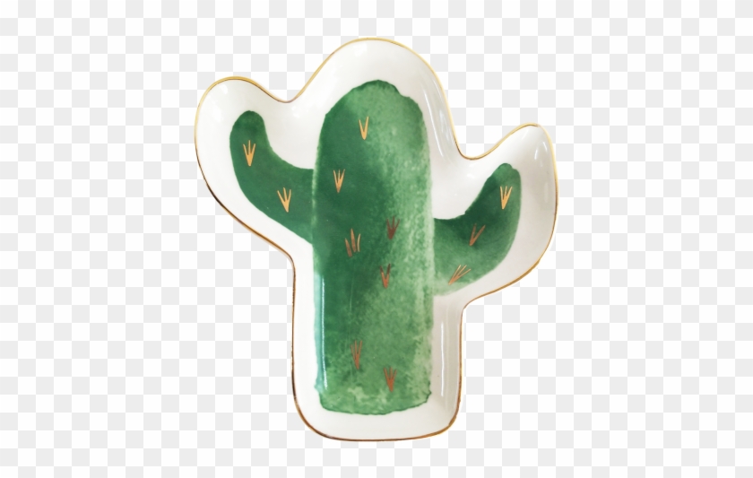 Green Cactus Dish 16cm - Puzzle #1100197