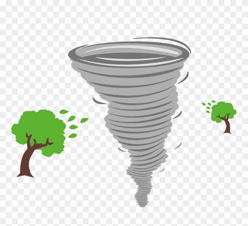 Tornado Cartoon - Storm Tornado - Storm Cartoon Png #1100213