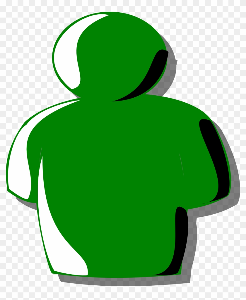 Avatar Clip Art - Green Anonymous Icon #1100211