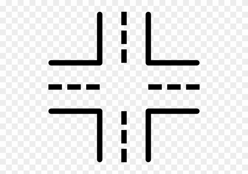 Road Intersection Clipart - Intersection Graphic #1100245