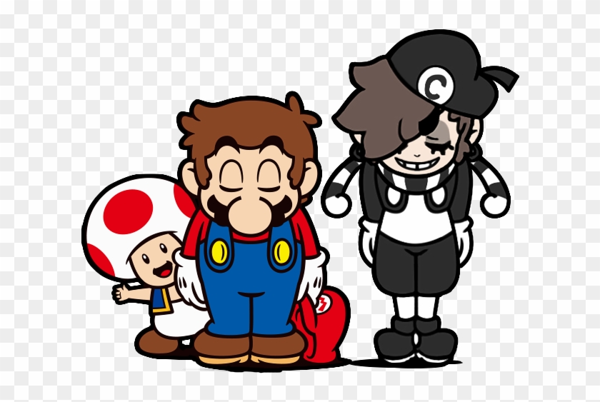 #greetings =d #supercaterina #supermario #toadpic - Mario And Toad 2d #1100269