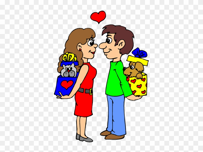 Valentine's Day Free Clip Art - Give Verb Clipart #1100281