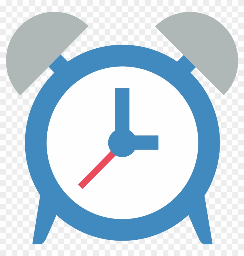 Alarm Clock Clip Art 21, Buy Clip Art - Time Emoji #1100317