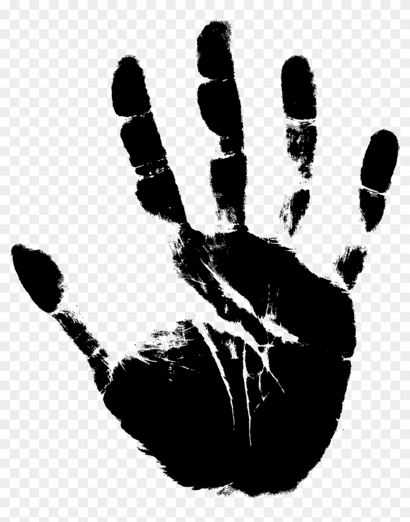 Clipart Hand Silhouette - Hand Silhouette #1100400