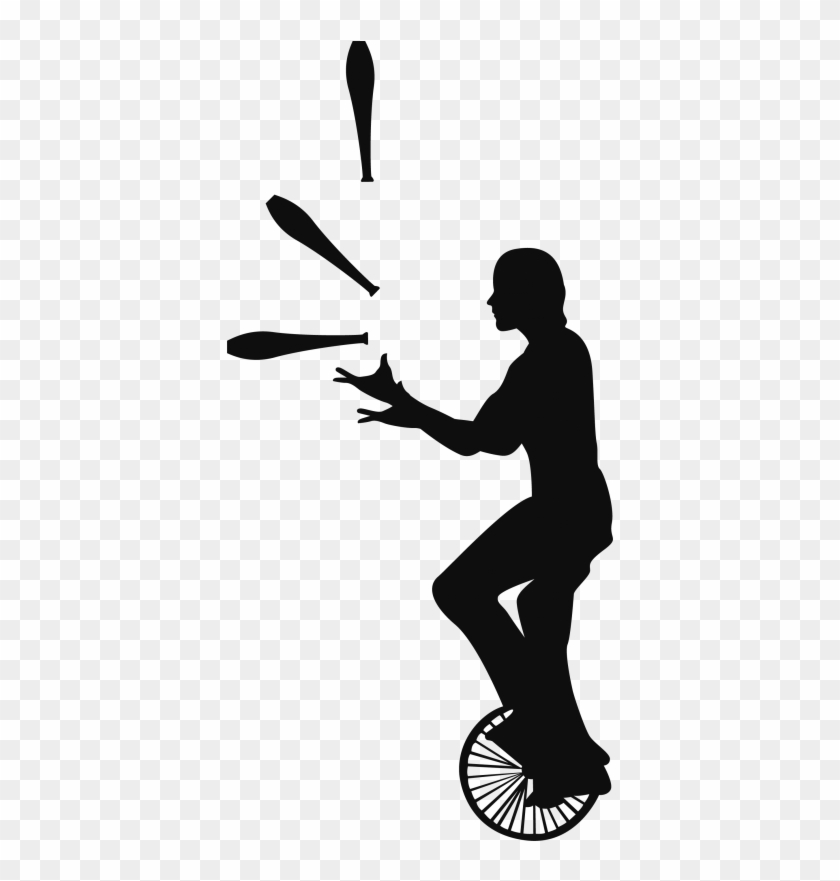 Silhouette Circus Juggling - Circus Silhouette #1100407